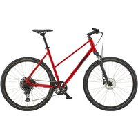 KTM X-LIFE CROSS chrome red (black+silver) 28" Trapez