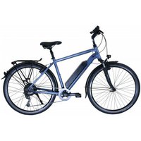 Hawk E-Trekking BAFANG Gent Blau 28" 418 Wh Diamant