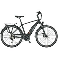 KTM MACINA FUN A510 black matt (grey+orange) 28" 500 Wh Diamant