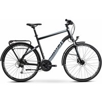 Ghost Square Trekking Essential met. black/urban grey-matt 28" Diamant