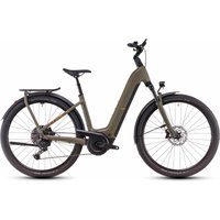 Cube Kathmandu Hybrid Pro 800 dustyolive´n´gold 28" 800 Wh Wave