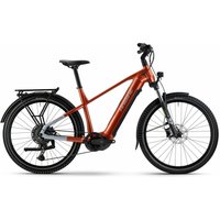 Haibike TREKKING 4 orange/silver glänzend 27,5" 720 Wh Diamant