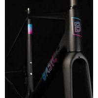Basic Bikes Carbon Rahmenset Gravel Black Diamant
