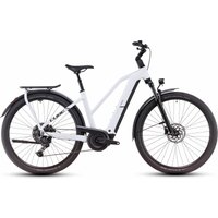 Cube Kathmandu Hybrid ONE 800 polarwhite´n´black 28" 800 Wh Trapez